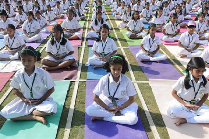 Gurukul Public School-Yoga Day