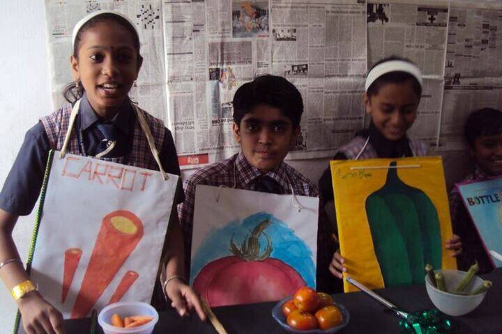 Modern English School-Vegetable-Crafting
