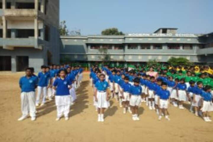 Modern Public School-Morning-Assembly