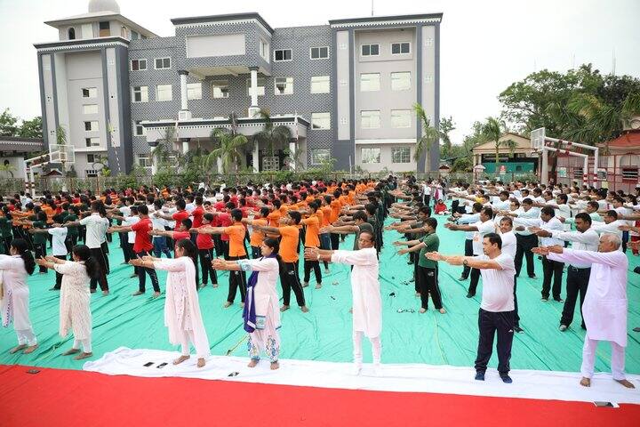 O D M Public School-Yoga