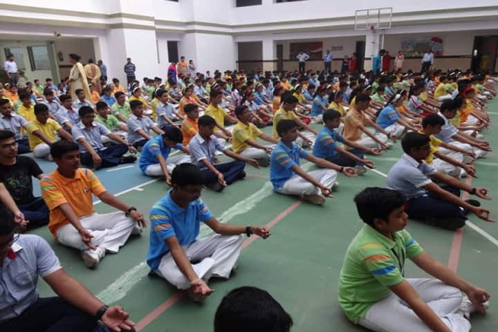 G D Goenka Public School-Yoga Day