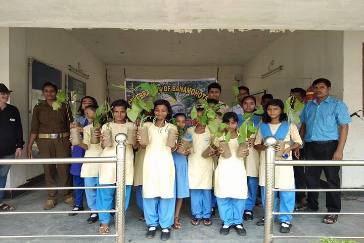 Odisha Adarsha Vidyalaya-Plantations day