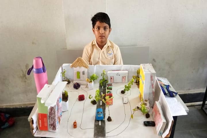 Odisha Adarsha Vidyalaya-Science exhibtion