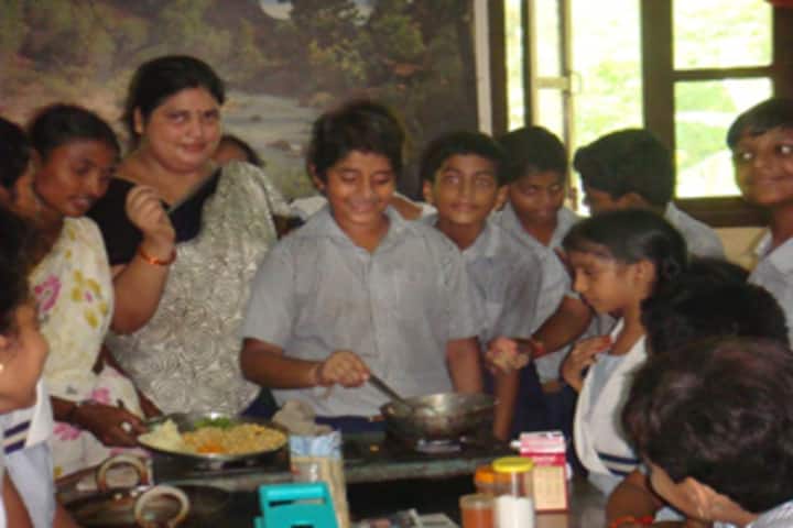 Akshara School-Cooking Activity