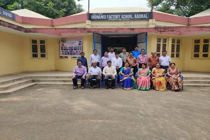 Ordnance Factory School-Staff Group Photo
