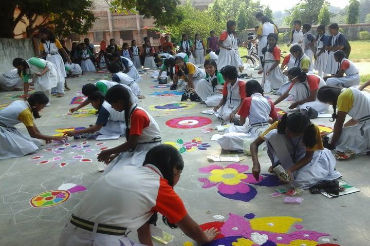 Sri Aurobindo Integral Education and Research Centre-Rangoli Competition