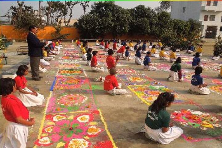 Goethals Public School-Rangoli Competition