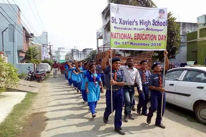 St Xaviers High School-Rally