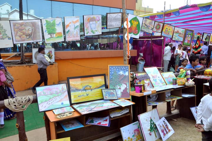 St Xavier International School-Art Exhibition