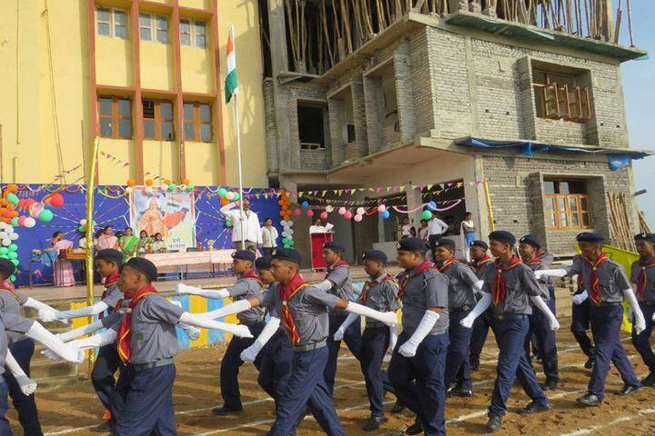 St Xaviers High School-Marchpast