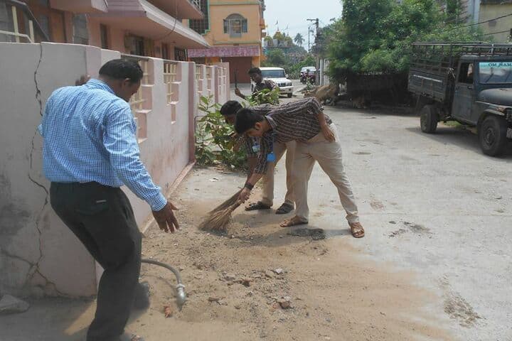 Takshashila Residential School-Swatch Bharat