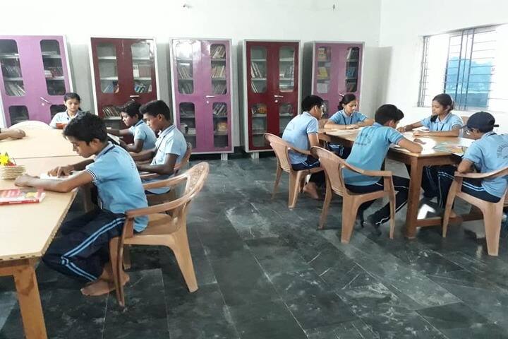 The Blue Bells English Medium School-Library