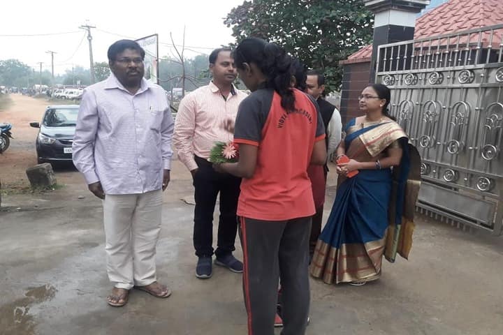 Vidyasagar Academy English Medium School-Welcoming Cheif Guest