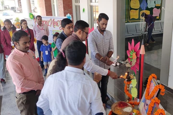 Vikash Residential School-Lighting The Lamp