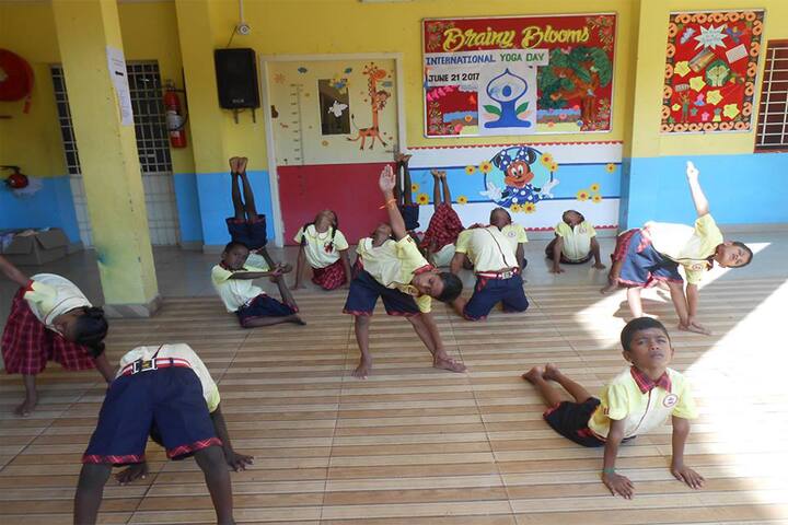 Brainy Blooms Lecole Internationale-International Yoga Day