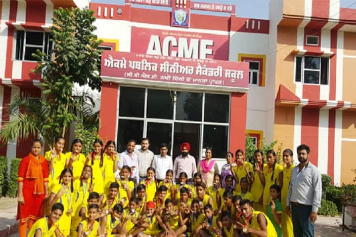ACME Public Senior Secondary School-Sports