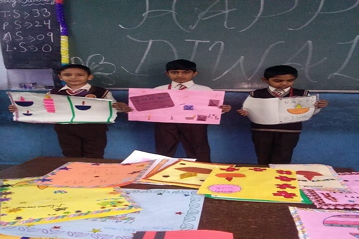 Aggarsain International Public School-Diwali Activity