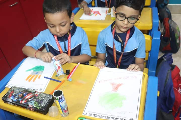 Gyan Bharti Global School-Drawing Activity
