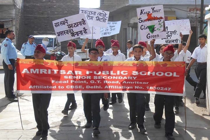 Amritsar Public School-Awareness Program