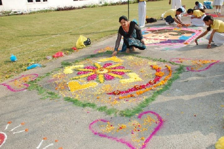 Anand Public School-Rangoli Competition