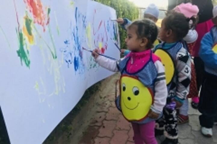 Angels World School-Painting