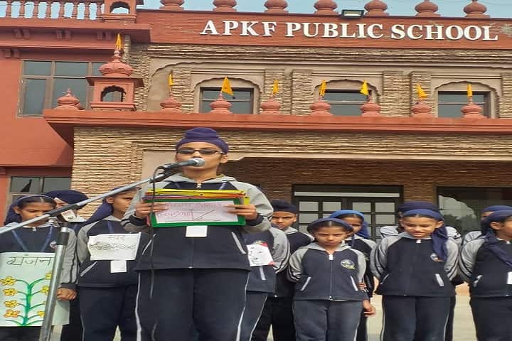APKF Public School-Speech