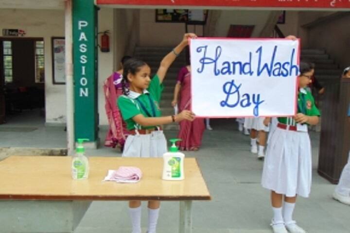 Army Public School-Hand Wash Day