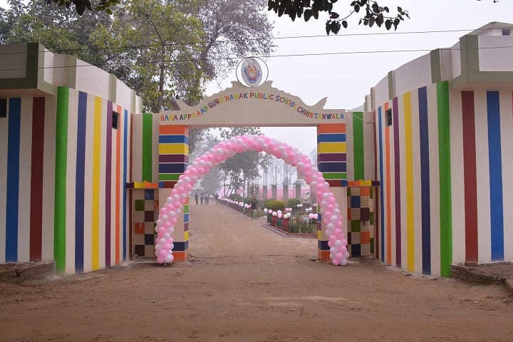 Baba Aapo Aap Guru Nanak Public School-Campus-View entrance