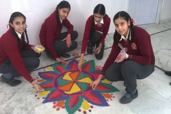 Baba Shri Chand Public School-Rangoli