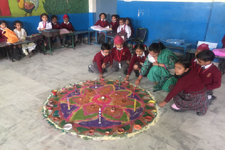 Baby Convent School-Rangoli