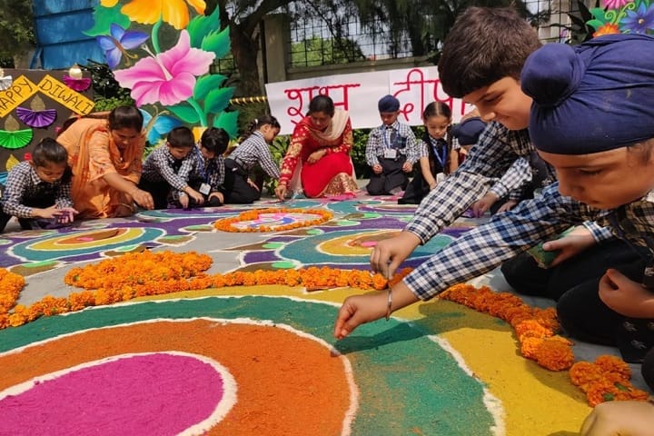 Bal Bharati Public School-Events rangoli