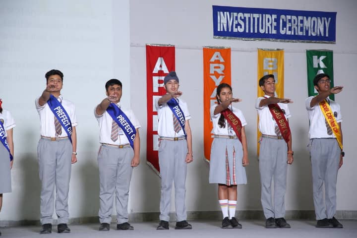 BCM Arya Model Senior Secondary School - Investiture Ceremony