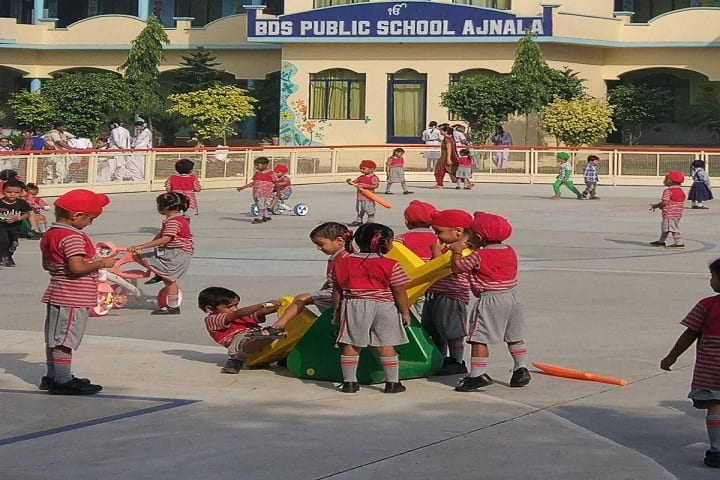 BDS Public School-Campus-View with playground