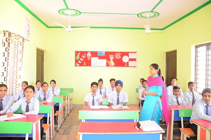 Bhai Mohri Ji Memorial Public Senior Secondary School-Classroom