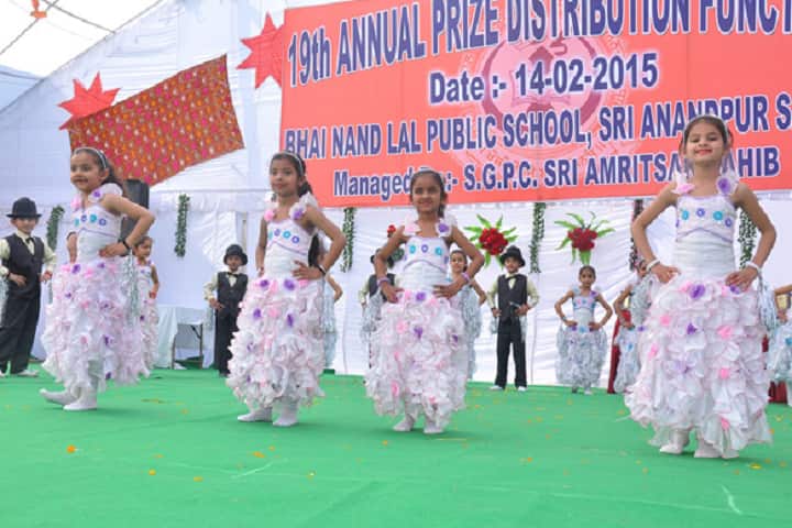 Bhai Nand Lal Public School-Events function