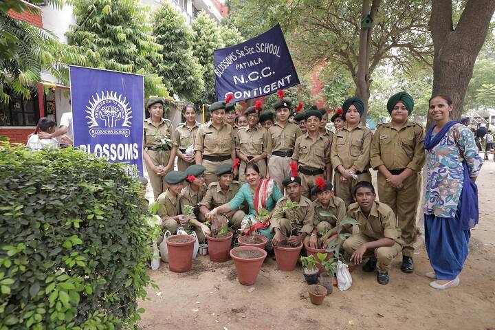 Blossoms Senior Secondary School-Celebration of Tree Plantation