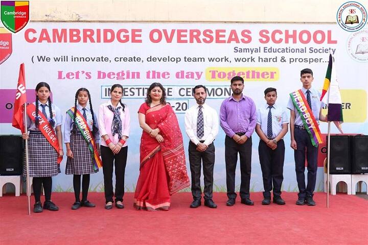 Cambridge Overseas School-Investiture Cermony