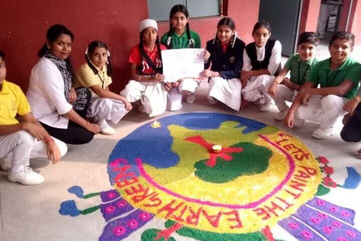 City Heart School-Rangoli