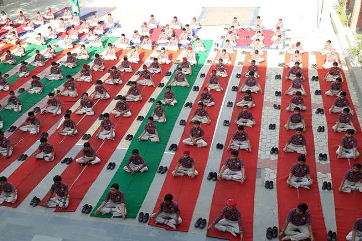 D A V Public School-Yoga
