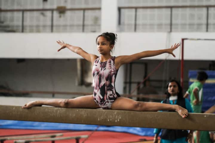 D A V Public School-Gymnastics