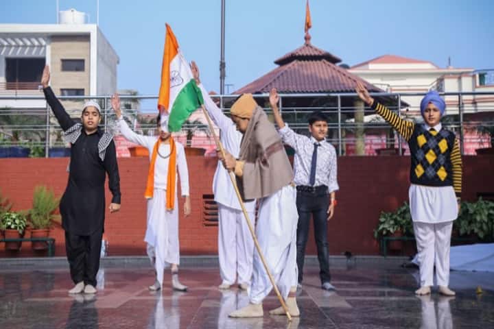 D A V Public School-Independence Day Celebrations
