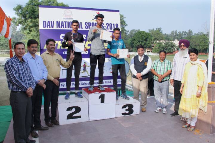 D A V Public School-Medal Distribution