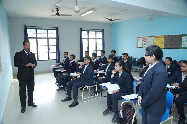 D C Model International School-Classroom