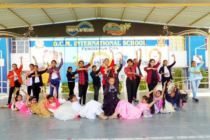D C Model International School-Dancing Activity