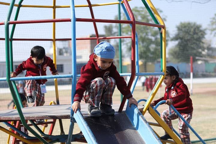D C Model International School-Play Area