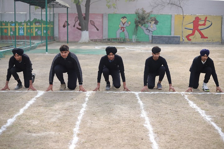 D C Model International School-Sports