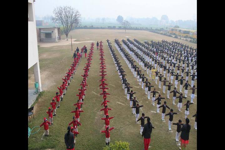D A V Public School-Morning Assembly