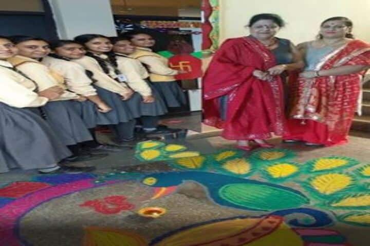 Darrick International School-Rangoli