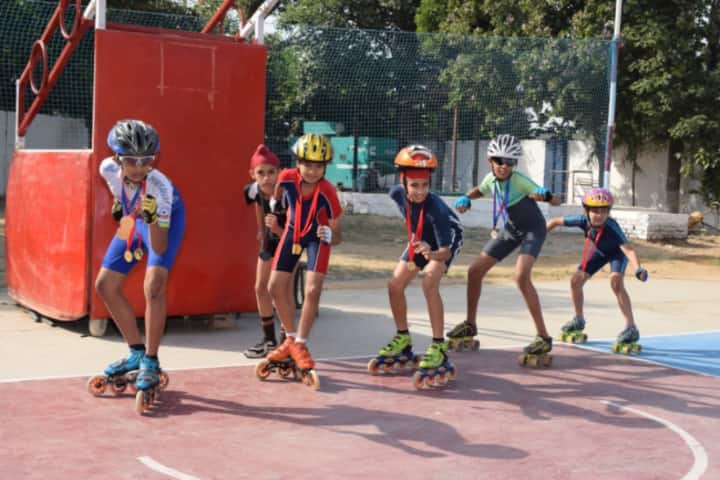 Dav Public School-Skating