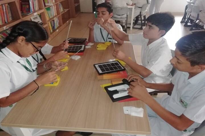 Delhi Public World School-Library
